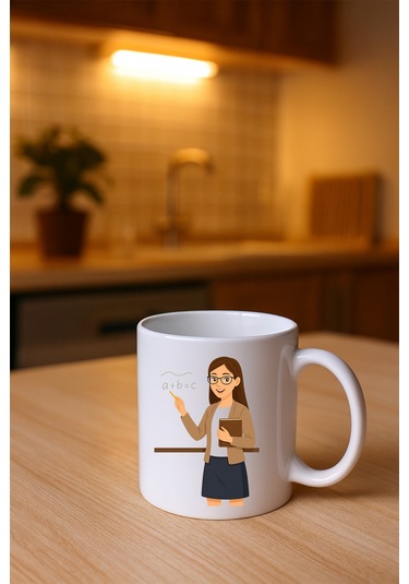 Meslek Baskılı Kupa Kadın Öğremten