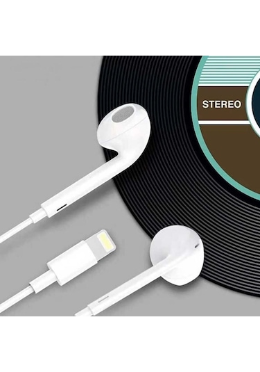 Zmc Bilişim İphone Ucu Çıkışlı Pop Up Kulakiçi Yumuşak Kontrol Tuşlu Kulaklık