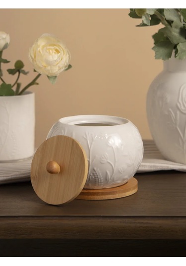 Lefard Kapaklı Ve Standlı "meadow" Şekerlik 450 Ml 374089249 Beyaz