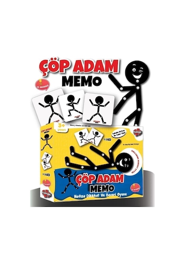 Kidsan Çöp Adam Memo Oyunu