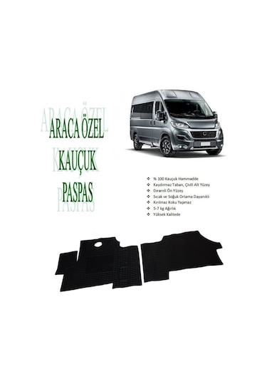 Fiat Ducato Peugeot Boxer Citroen Jumper 2014 Sonrası Paspas Ön