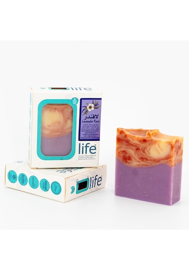 Olife Soap Doğal El Yapımı Lavanta Kokulu Sabunu  3 x 100 G
