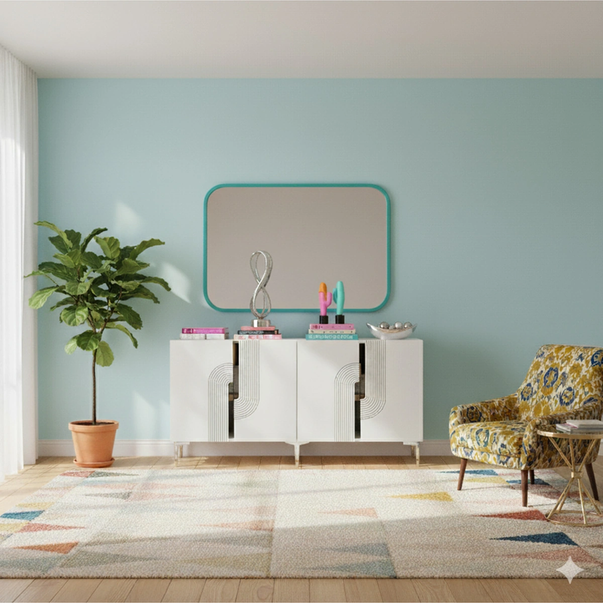 Ka1516bs Meyra Konsol, Kahve Köşesi, Tv Sehpası Beyaz-sılver 150cm Beyaz