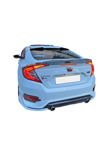 Honda Fc5 Uyumlu Yedek Parça Spoon Spoiler Boyasız Fiber