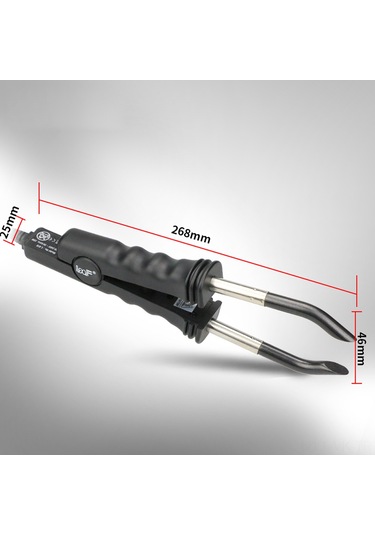 Vkemall Uzun Saç Ekleyici Aleti - 200 C Sabit Sıcaklık, Isı Dağıtımı Dengeli, Ev Ve Berber Shop Uygun, Avrupa Şarjı 220v , Siyah