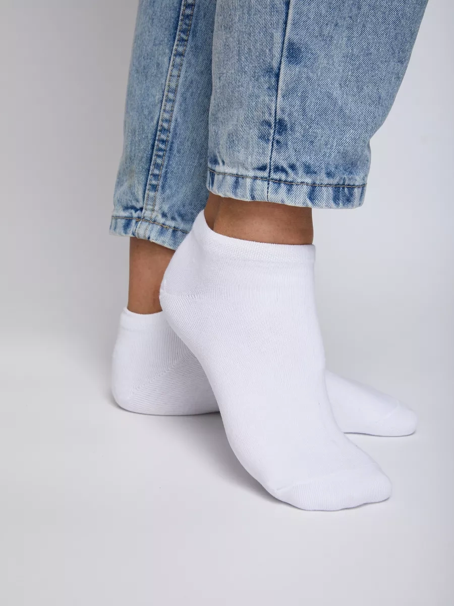 Wezege Çorap Seti Kısa Beyaz 12 Çift 96761645 Beyaz