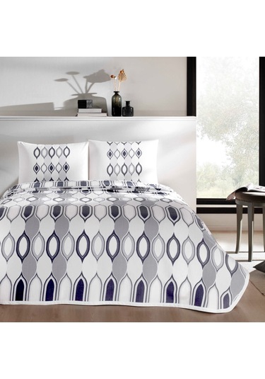 Taç Pike Takımı Falcon Gri Tek Kişilik