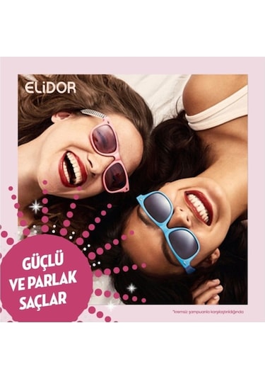Elidor Güçlü ve Parlak Şampuan 4 x 650 ML