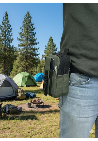 Newish Polo Taktik Bel Ve Kemer Çantası-np850 Haki