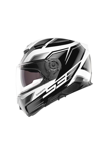Schuberth S3 Storm Sılver Kapalı Motosiklet Kaskı Siyah