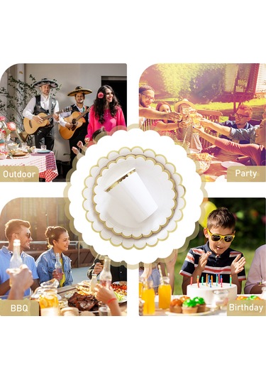 Qingmipy 8 Adet 270ml Gıda Seviyesi Kağıt Bardak - Kompostlanabilir, Biyodegradable, Sıcak İçecekler İçin Uygun