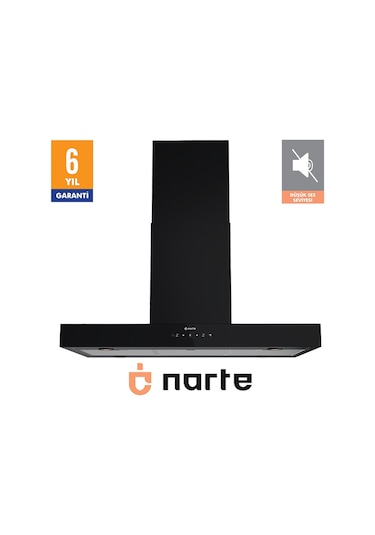 Narte NT-HI30190B 90 Cm Ada Tipi Davlumbaz