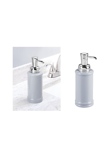 Idesıgn Sıvı Sabunluk Porselen Gri Model