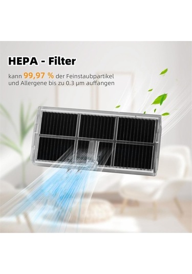 Flybuy Dreame L10s Pro Filtre Bezi Toz Torbaları Seti Isı Fırça Yanı Yedek Parça