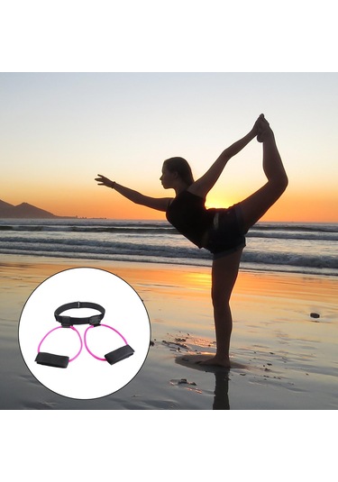 Dolıty Fitness Ganimet Eğitim Bandı Ayarlanabilir Bel Pembe Pembe