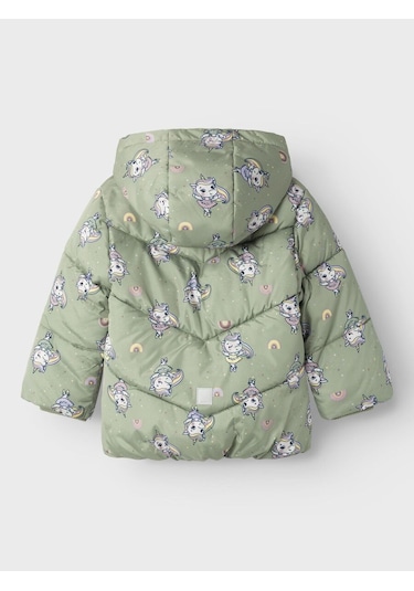 Name It Nmfmay Kız Çocuk Mont Yeşil