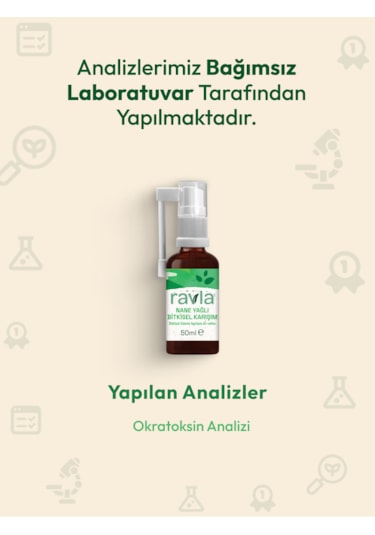 Ravla Nane Yağlı Bitkisel Karışım - 50ml