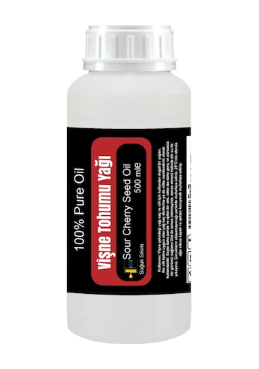 Tos The Organic Spices Soğuk Sıkım Vişne Çekirdeği Yağı 500 ML