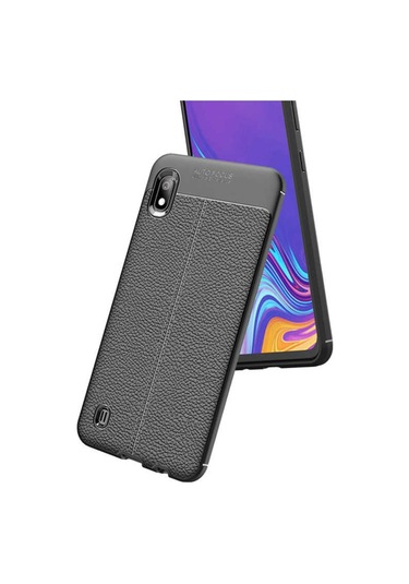 Samsung Uyumlu Galaxy M10 Deri Görünümlü Lux Niss Silikon Kilif 457382521