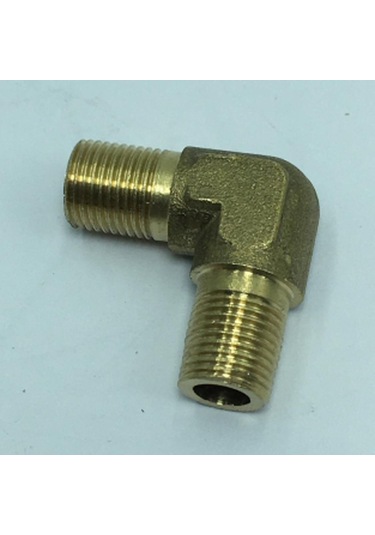 Suntek 1 Adet Çift Erkek Dişli Dirsek Pirinç Adaptör Dn6xdn6