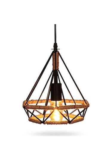 Rustik Endüstriyel Vintage Metal Gölge Kolye Işık Asma Tavan Lambası Armatür Diğer