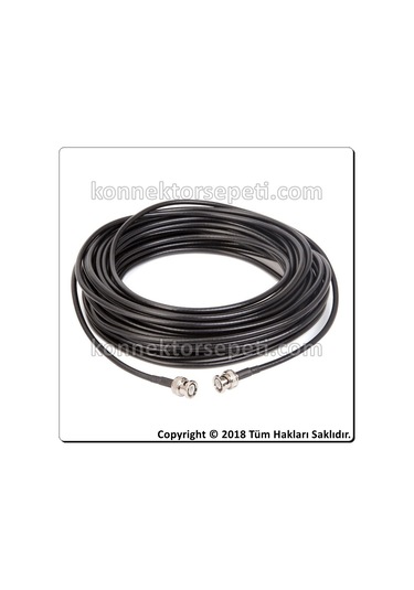 Bnc Erkek - Bnc Erkek 15 Metre Anten Uzatma Kablosu A+