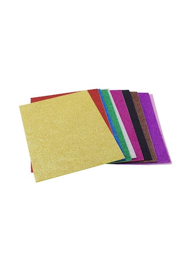 Südor Eva 20x30 CM 2 MM 10 Renk Simli Yapış. Sk18