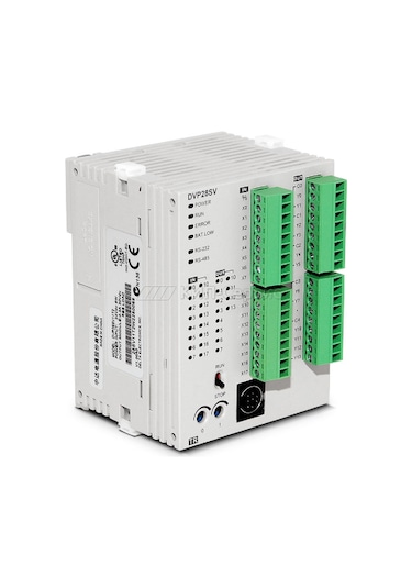 Delta Dvp28sv11r2 ,16d/12r Plc Cpu Modül