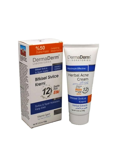 Dermaderm Bitkisel Sivilce Kremi  100 G