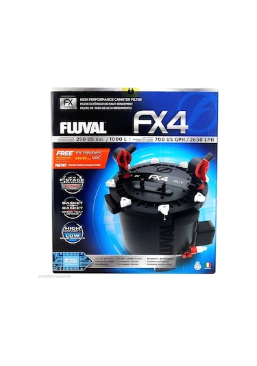 Fluval Fx4 Dış Filtre 2650lt/Saat Yarım Dolu