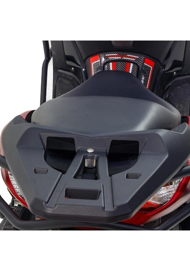 GP Kompozit Yamaha NMAX 125-155 2021-2022 Uyumlu Arka Çanta Demiri Siyah