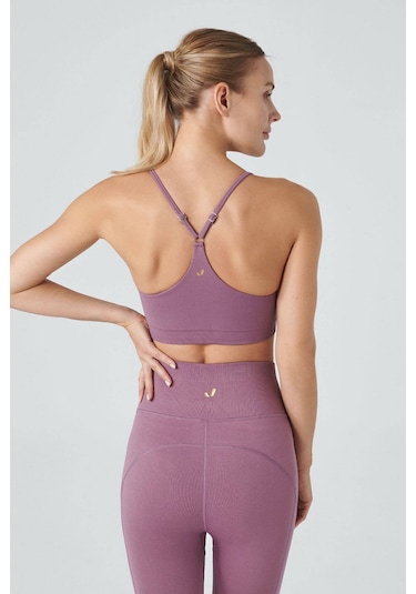 Jerf Pine Ayarlanabilir Ince Askılı Bra Pastel Lila