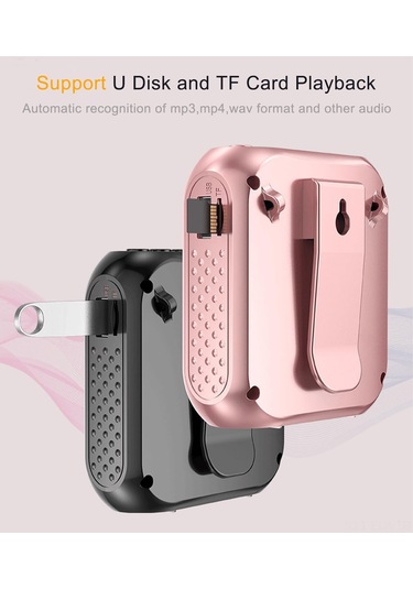 Xindoker Norbix S17 Siyah Arı Mikrofonlu Hoparlör - Kulaklık, Kayış Ve Şarj Kablosu İçeren Ses Genişletici