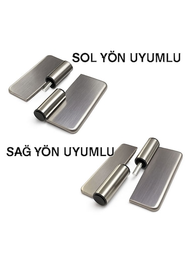 Ayrıntıshop Islak Mekan Wc Kompakt Paslanmaz Menteşe Sağ