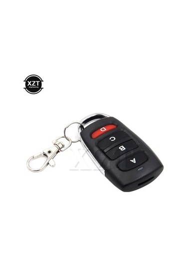 Rf 433 Mhz Üniversal Kopyalanabilir Kumanda 4 Kanal Siyah Büyük