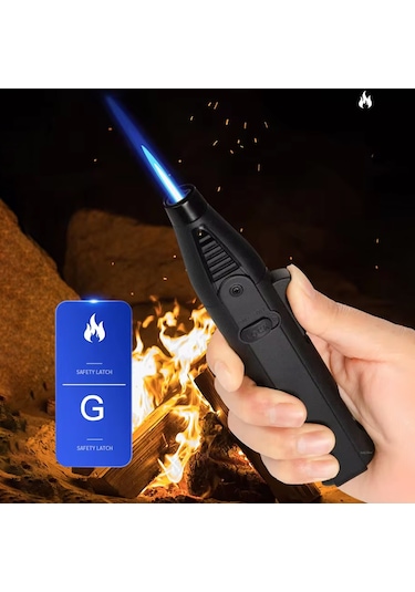 Profesyonel Jet Gazlı Rüzgar Mutfak Çakmağı - Torch Pürmüz Çakmak