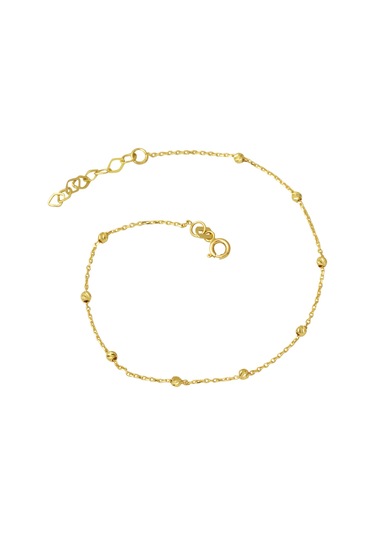 Bilezikci Dorika Toplu Spor 14 Ayar Altın Halhal Sarı