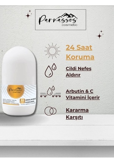 Parnassos Unisex Ter Önleyici Roll-On 50 ML