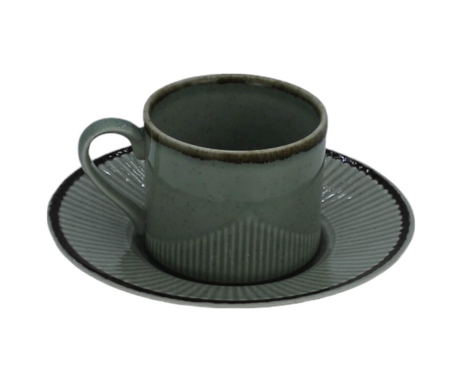Kütahya Adl12kt730p03 Adler Yeşil Kahve Fincanı Yeşil