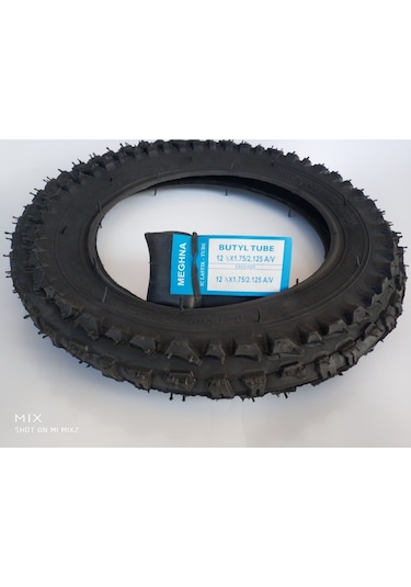 12-1/2 x 2-1/2 Ve 12*1.75 İç-dış Lastik Bisiklet ve Bebek Arabası