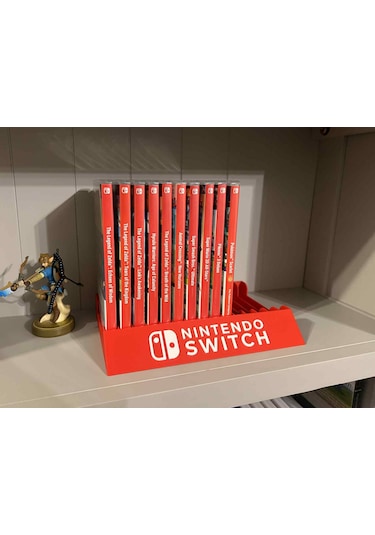 Nintendo Switch Cd Kutusu Düzenleme Rafı