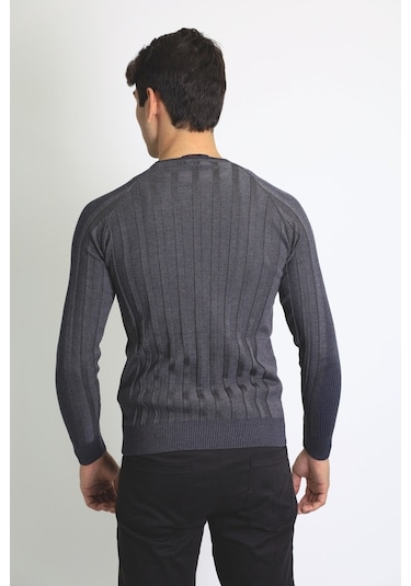 Raınsnow Erkek Triko Kazak Antrasit (504887860) Antrasit