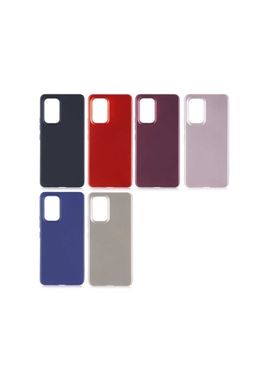 Ardemix Galaxy Uyumlu A53 5g Kılıf Premier Silikon Kapak - Kırmızı Kirmizi