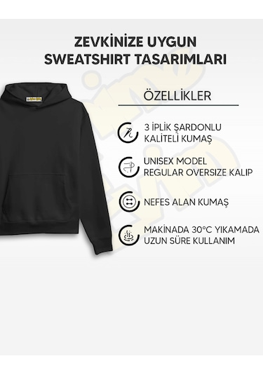 Luffy Gear 5 Nika Ön-arka Baskılı Kapşonlu Sweatshirt