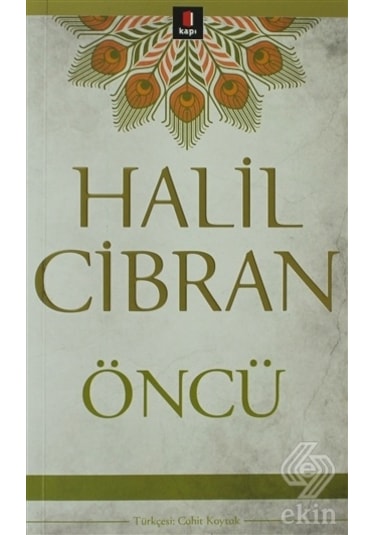 Öncü - Halil Cibran - Kapı Yayınları