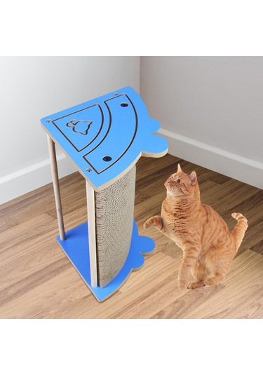 Suntek Kapalı Kedi Için Oyun Topu Tırmalama Pedi Ile Stil-b