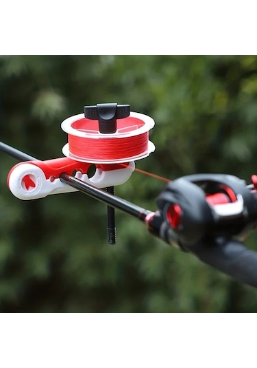 Elmpaly Portable Line Winder Makinesi 1pc White Purple Balık Olta Makarası Sarıcı Taşınabilir Spinning Baitcasting Spooling Carp Ekipmanı