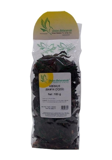 Doğan Baharatçılık Hibiskus Bamya Çiçeği 100 G