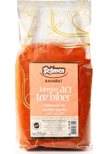 Seğmen Acı Kırmızı Toz Biber 250 G