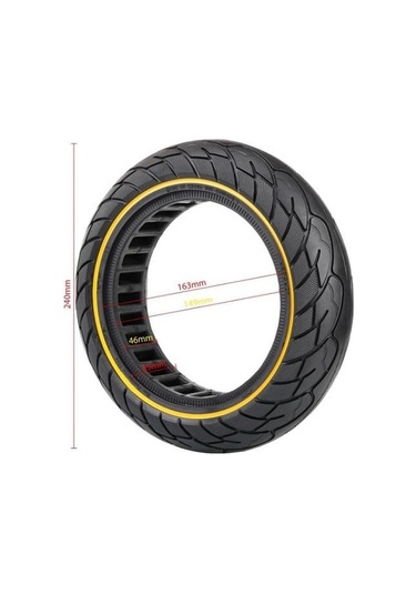 10 2.5 Inç Petekli Dolgu Lastik Citymate Pro 500 Citymate Pro 450 Uyumlu